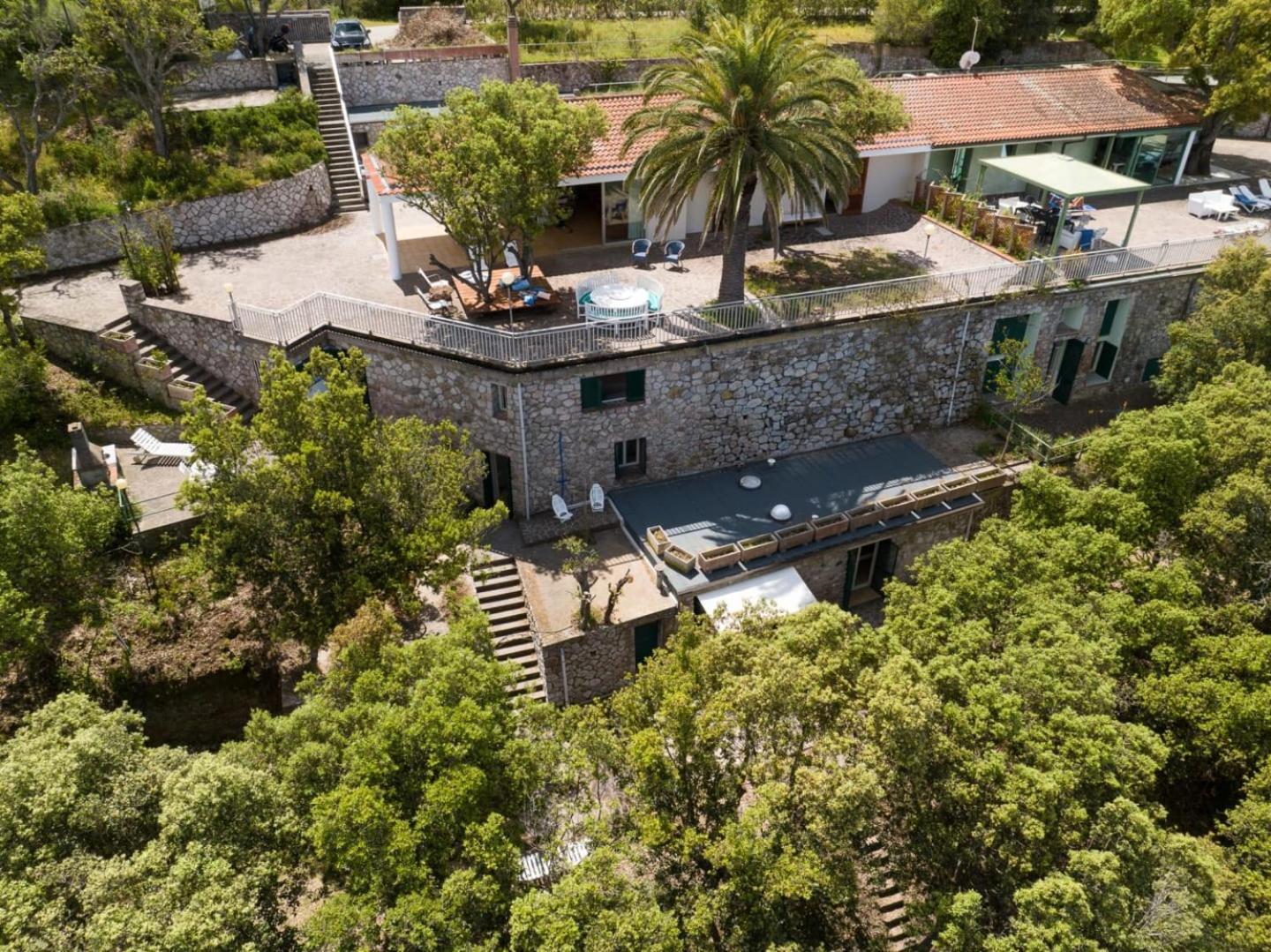 Casa William - Villa E 2 Dependance Porto Azzurro Ngoại thất bức ảnh